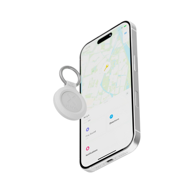 Water-resistant TravelTag - Ash White
